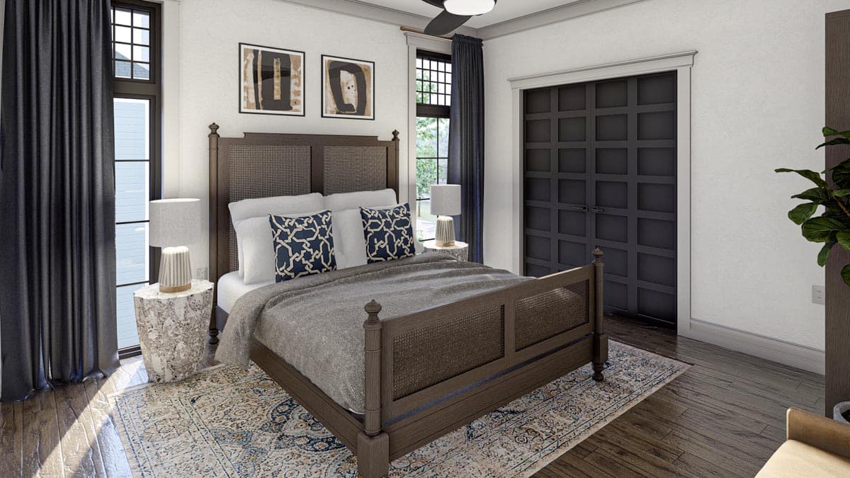 Plan 623264DJ: 3-Bed Modern Victorian Home Plan with Rear-Entry Garage - Image #19 - Cottage, European, Transitional, Victorian