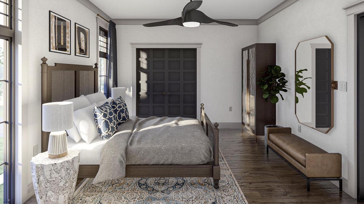 Plan 623264DJ: 3-Bed Modern Victorian Home Plan with Rear-Entry Garage - Image #20 - Cottage, European, Transitional, Victorian