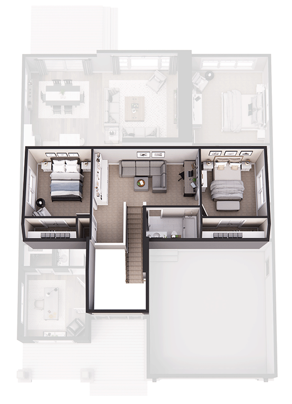 Plan 14765RK: 2502 Square Foot 2-Story Traditional-Style House Plan with Flex Home Office or 4th Bedroom - Image #39 - Country, Traditional