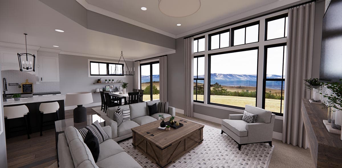 Plan 14766RK: 2-Story New American Farmhouse Plan with Flex Room and 2-Story Foyer - Image #18 - Country, Craftsman, Modern Farmhouse, New American