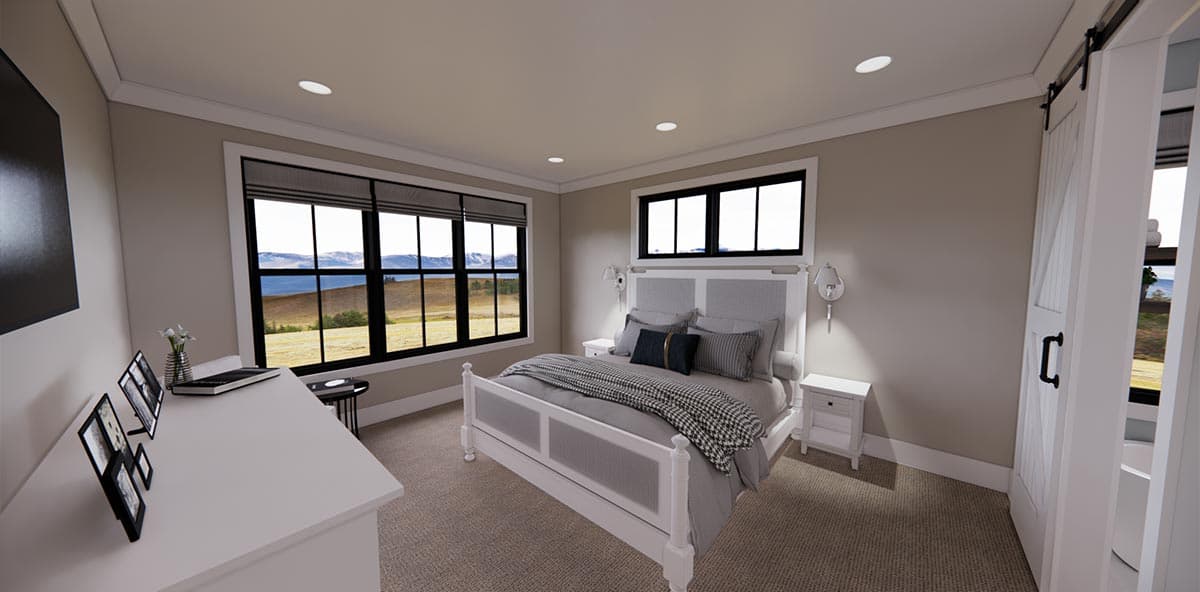 Plan 14766RK: 2-Story New American Farmhouse Plan with Flex Room and 2-Story Foyer - Image #20 - Country, Craftsman, Modern Farmhouse, New American