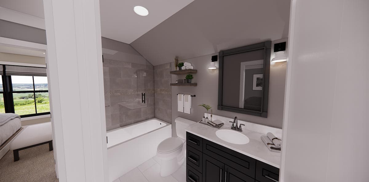 Plan 14766RK: 2-Story New American Farmhouse Plan with Flex Room and 2-Story Foyer - Image #30 - Country, Craftsman, Modern Farmhouse, New American