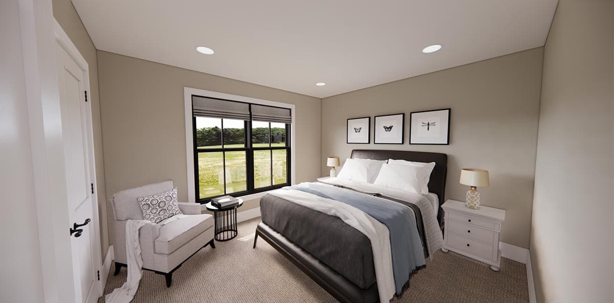 Plan 14766RK: 2-Story New American Farmhouse Plan with Flex Room and 2-Story Foyer - Image #34 - Country, Craftsman, Modern Farmhouse, New American