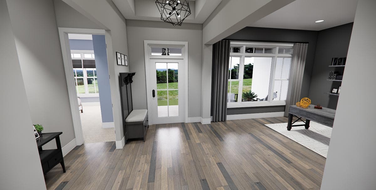 Plan 14767RK: New American Farmhouse Under 2400 Square Feet with Bonus Expansion - Image #8 - Country, Craftsman, Modern Farmhouse, New American