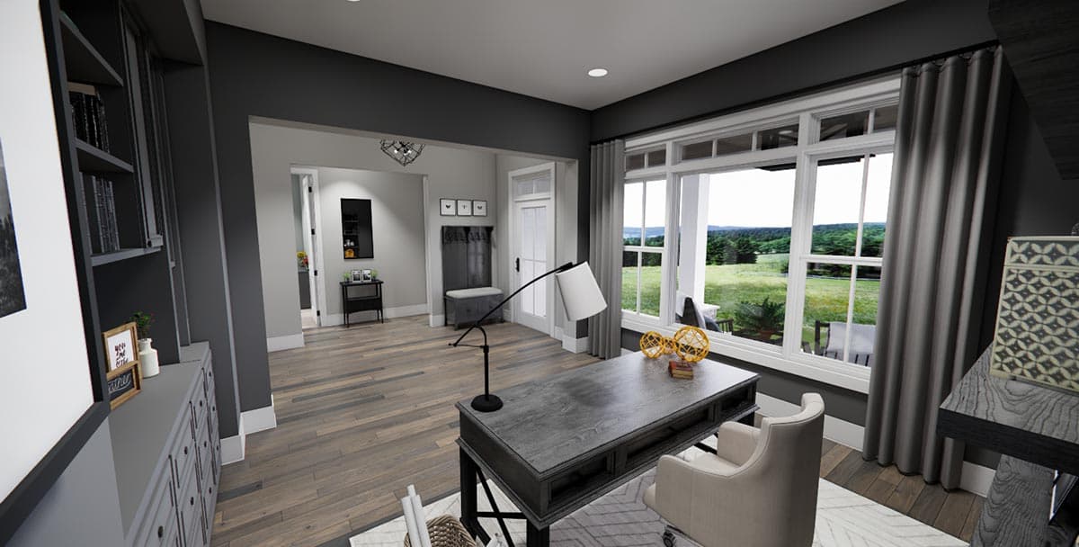 Plan 14767RK: New American Farmhouse Under 2400 Square Feet with Bonus Expansion - Image #10 - Country, Craftsman, Modern Farmhouse, New American