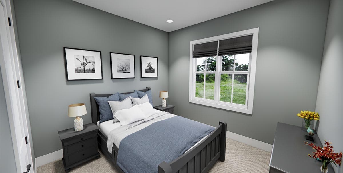 Plan 14767RK: New American Farmhouse Under 2400 Square Feet with Bonus Expansion - Image #12 - Country, Craftsman, Modern Farmhouse, New American