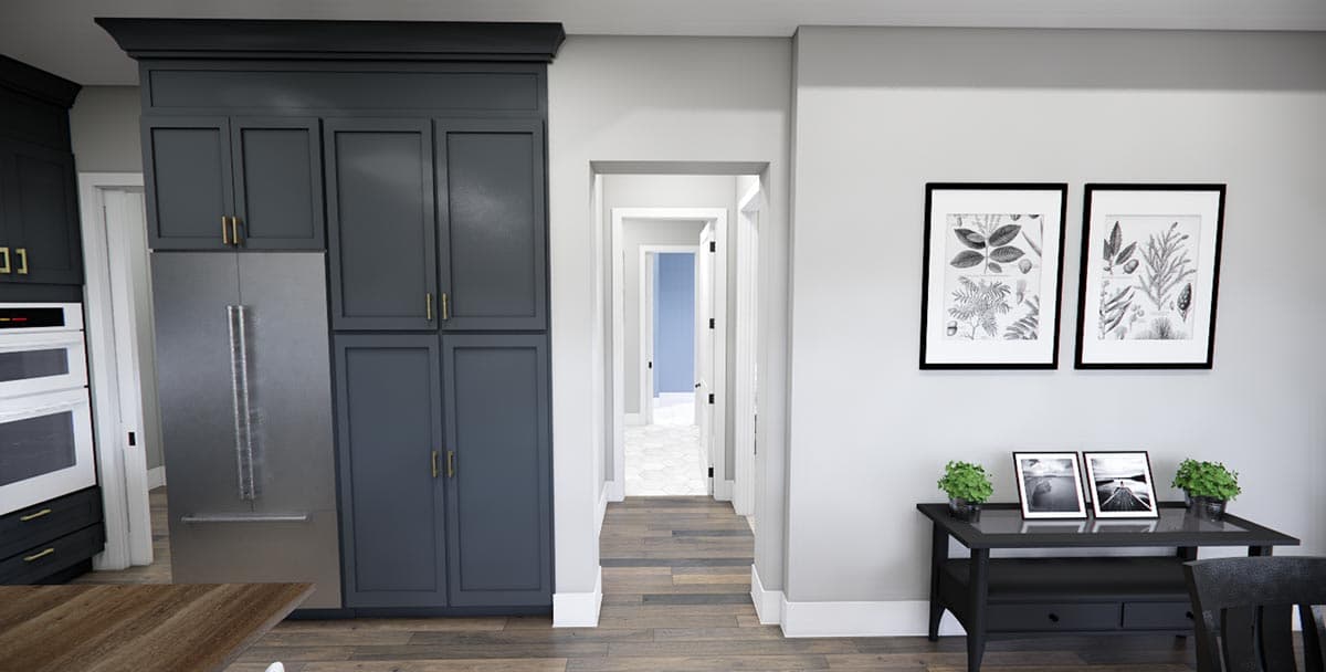 Plan 14768RK: 2570 Square Foot One-Story House Plan with Home Office and Split Bed Layout - Image #32 - Country, Craftsman, Modern Farmhouse, New American