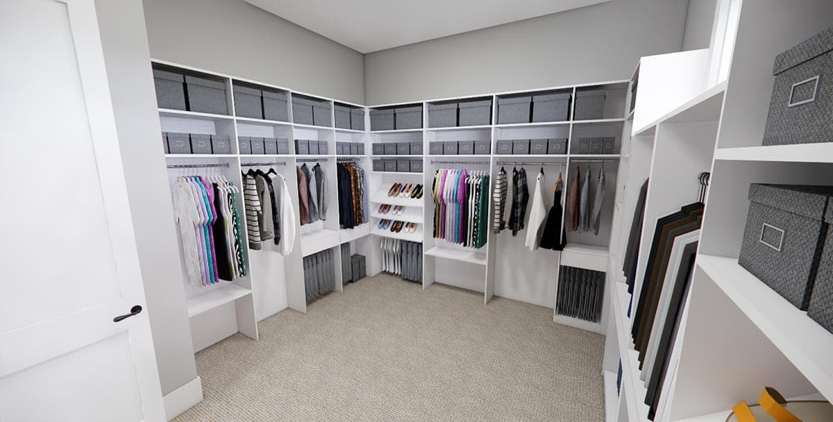 Plan 14768RK: 2570 Square Foot One-Story House Plan with Home Office and Split Bed Layout - Image #38 - Country, Craftsman, Modern Farmhouse, New American