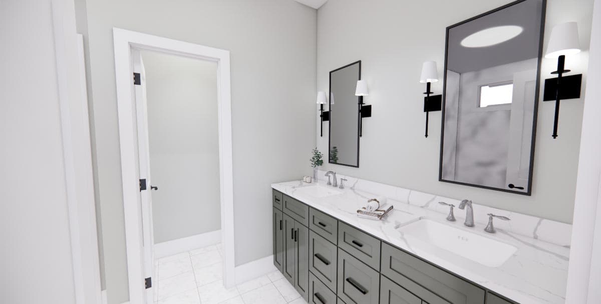 Plan 14769RK: 2170 Square Foot 3 Bed Modern Farmhouse with Home Office - Image #28 - Country, Southern