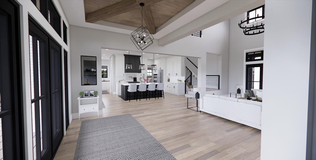 Plan 14770RK: Modern Farmhouse Plan with Home Office and Bonus Expansion - 3482 Sq Ft - Image #14 - Country, Modern Farmhouse, New American