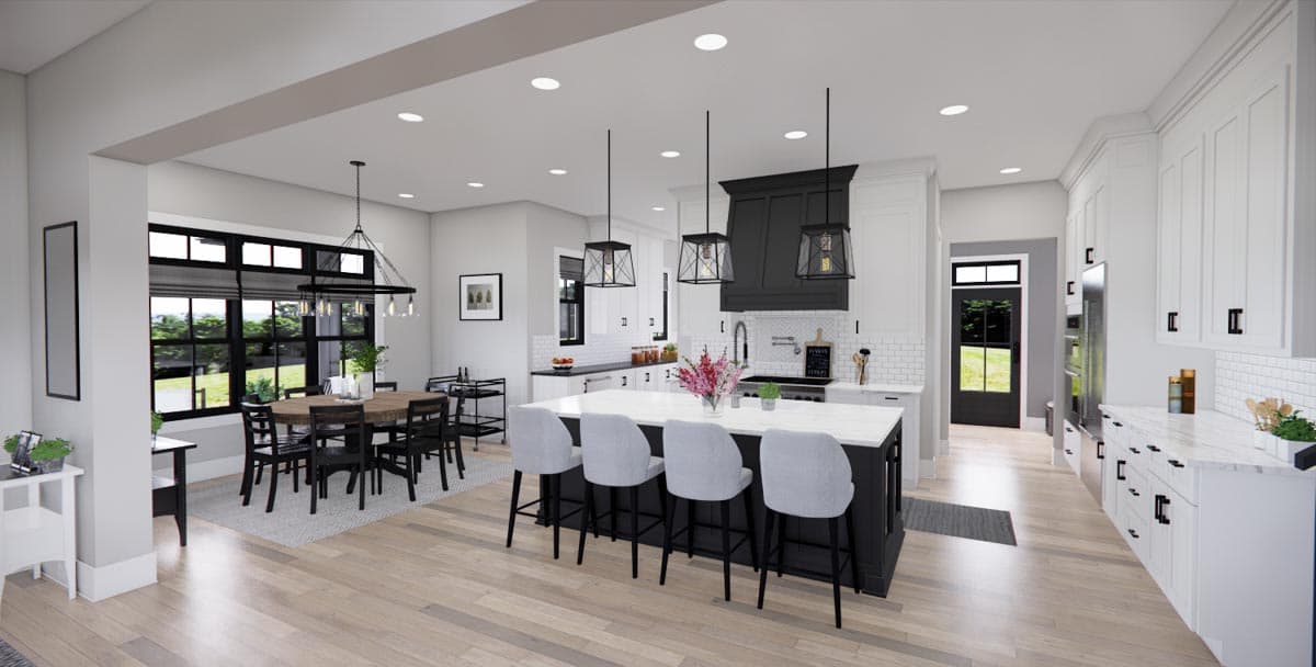 Plan 14770RK: Modern Farmhouse Plan with Home Office and Bonus Expansion - 3482 Sq Ft - Image #16 - Country, Modern Farmhouse, New American
