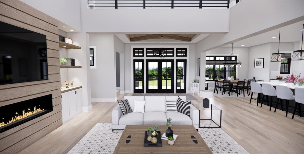 Plan 14770RK: Modern Farmhouse Plan with Home Office and Bonus Expansion - 3482 Sq Ft - Image #20 - Country, Modern Farmhouse, New American