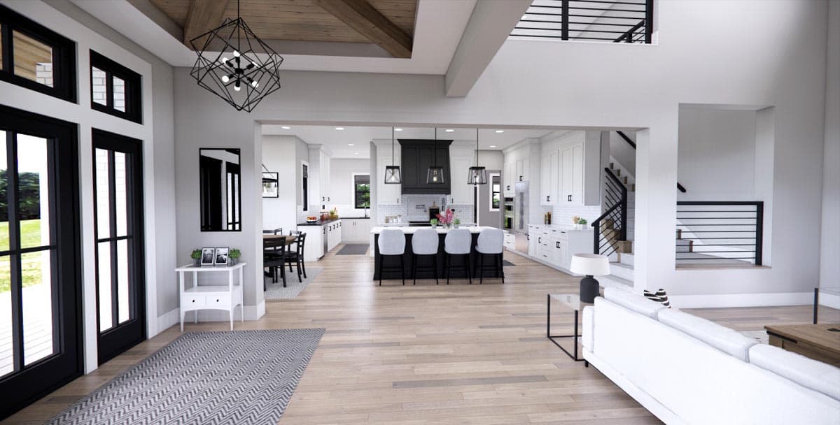 Plan 14770RK: Modern Farmhouse Plan with Home Office and Bonus Expansion - 3482 Sq Ft - Image #37 - Country, Modern Farmhouse, New American