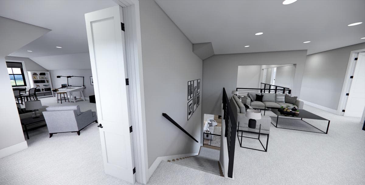 Plan 14770RK: Modern Farmhouse Plan with Home Office and Bonus Expansion - 3482 Sq Ft - Image #50 - Country, Modern Farmhouse, New American