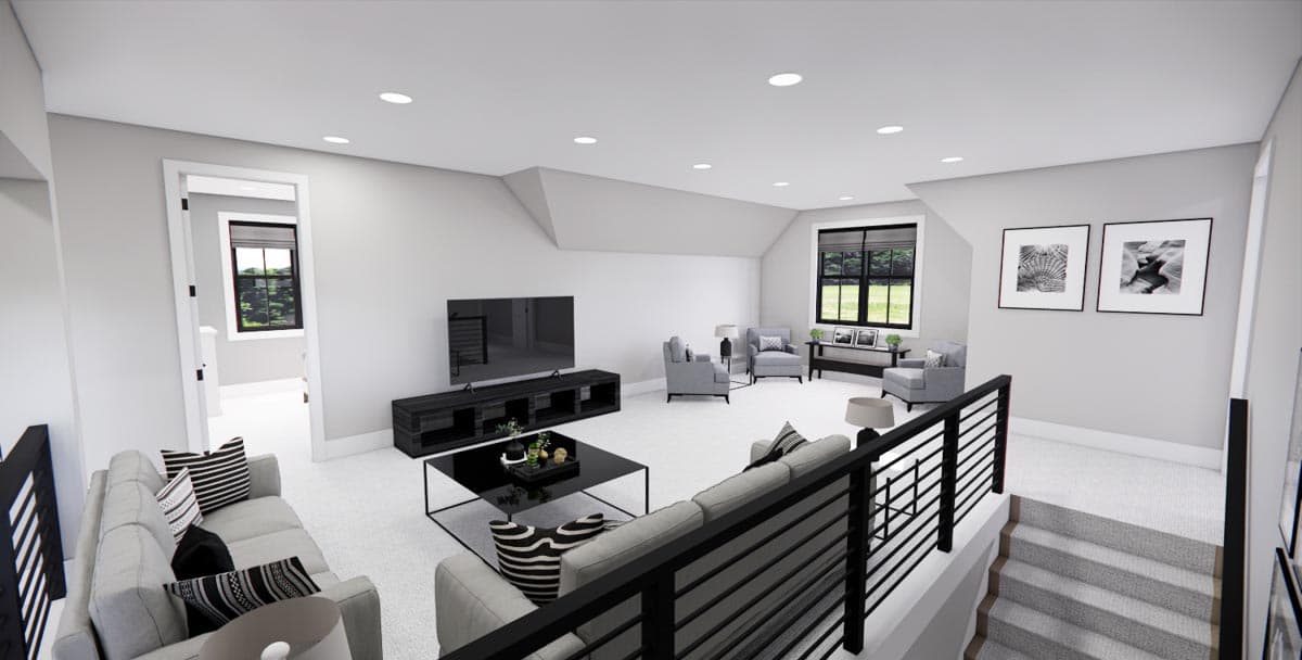 Plan 14770RK: Modern Farmhouse Plan with Home Office and Bonus Expansion - 3482 Sq Ft - Image #53 - Country, Modern Farmhouse, New American