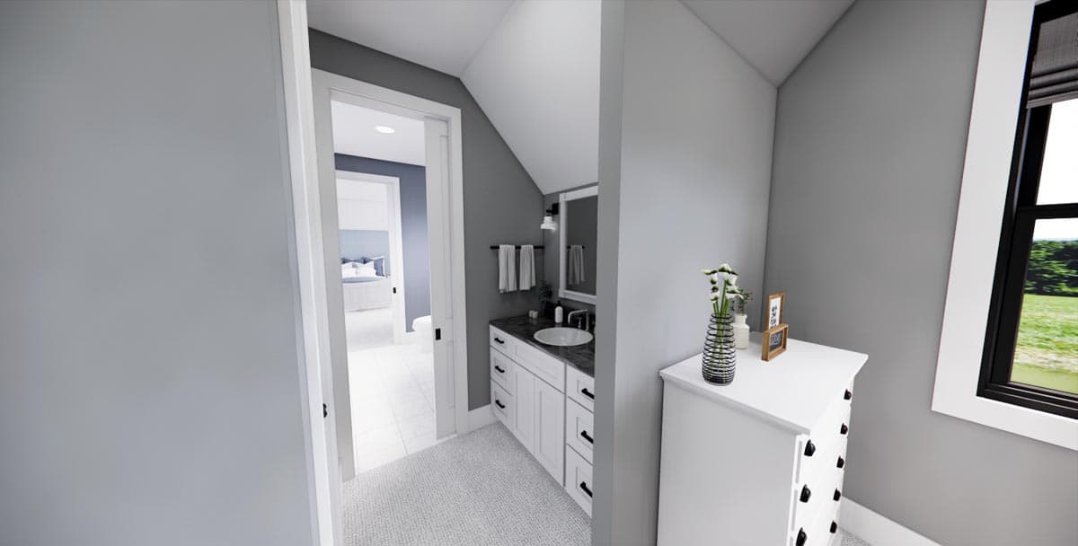 Plan 14770RK: Modern Farmhouse Plan with Home Office and Bonus Expansion - 3482 Sq Ft - Image #57 - Country, Modern Farmhouse, New American