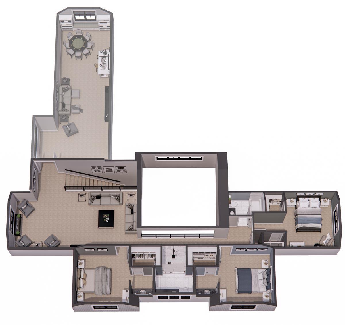 Plan 14770RK: Modern Farmhouse Plan with Home Office and Bonus Expansion - 3482 Sq Ft - Image #68 - Country, Modern Farmhouse, New American