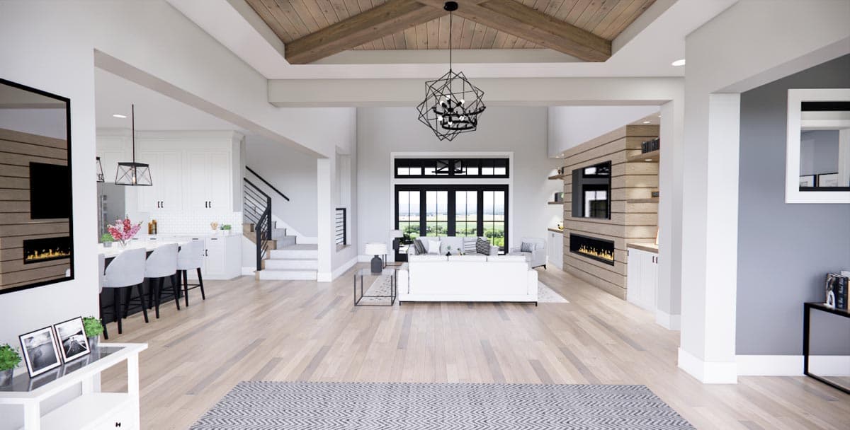 Plan 14771RK: 3 Bed 3264 Sq Ft Modern Farmhouse Plan with Home Office and Bonus Expansion - Image #7 - Country, Farmhouse, Modern Farmhouse