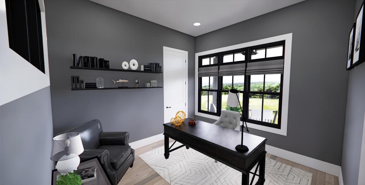 Plan 14771RK: 3 Bed 3264 Sq Ft Modern Farmhouse Plan with Home Office and Bonus Expansion - Image #11 - Country, Farmhouse, Modern Farmhouse
