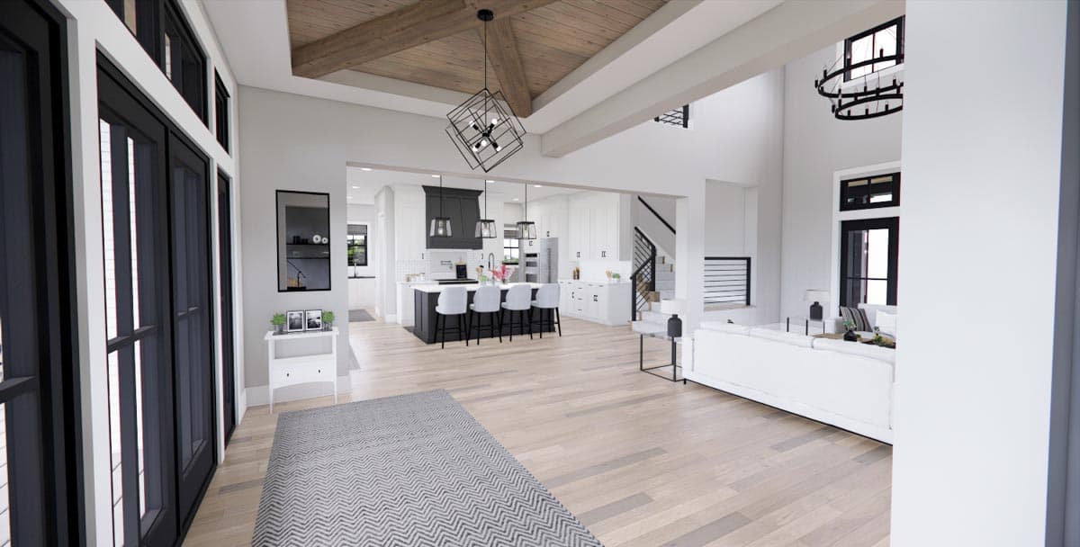 Plan 14771RK: 3 Bed 3264 Sq Ft Modern Farmhouse Plan with Home Office and Bonus Expansion - Image #13 - Country, Farmhouse, Modern Farmhouse