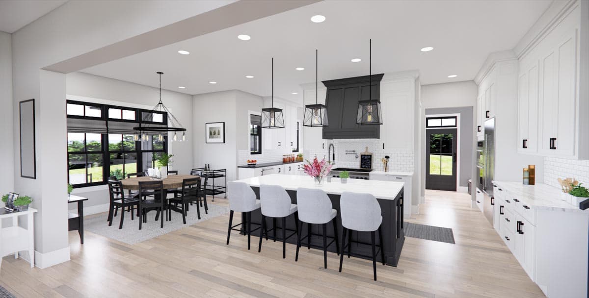 Plan 14771RK: 3 Bed 3264 Sq Ft Modern Farmhouse Plan with Home Office and Bonus Expansion - Image #15 - Country, Farmhouse, Modern Farmhouse