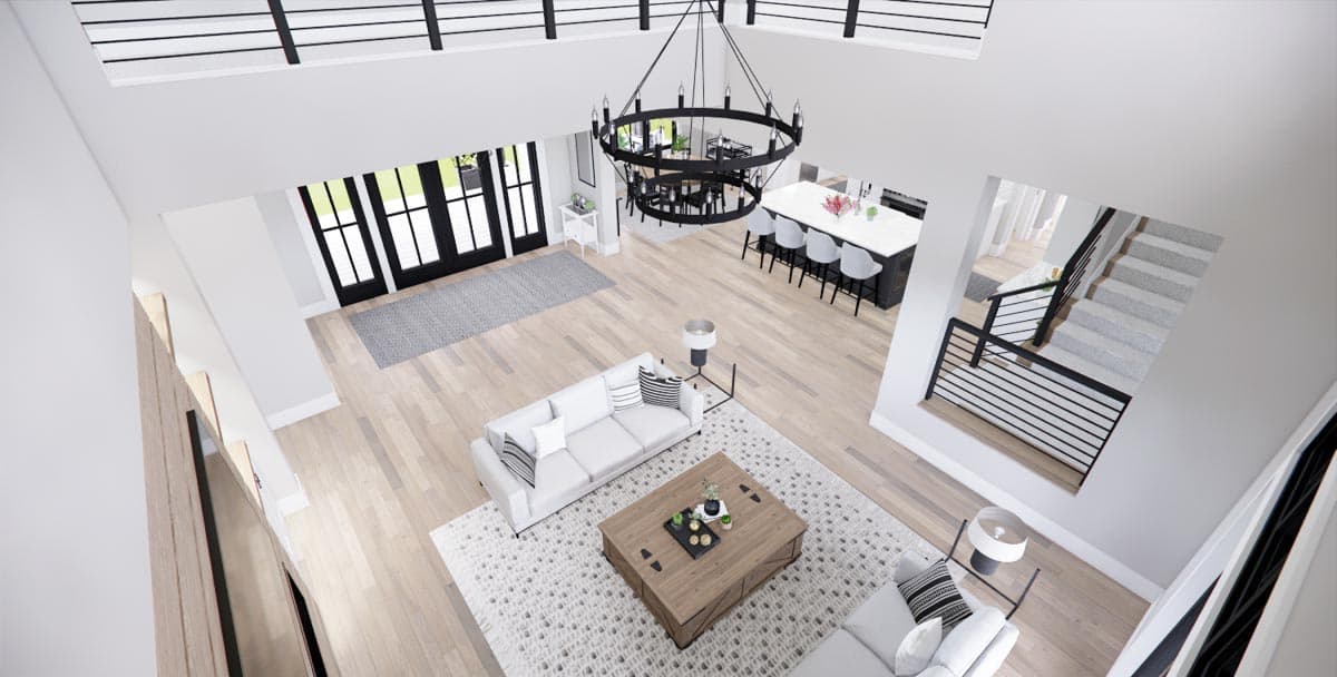 Plan 14771RK: 3 Bed 3264 Sq Ft Modern Farmhouse Plan with Home Office and Bonus Expansion - Image #21 - Country, Farmhouse, Modern Farmhouse