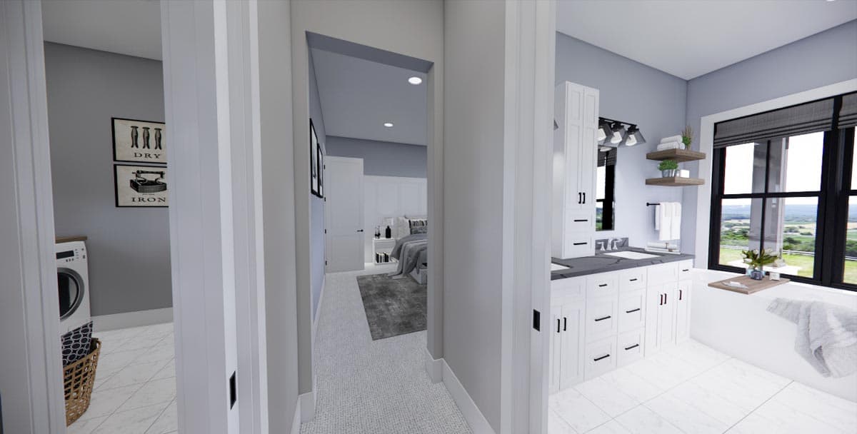 Plan 14771RK: 3 Bed 3264 Sq Ft Modern Farmhouse Plan with Home Office and Bonus Expansion - Image #27 - Country, Farmhouse, Modern Farmhouse
