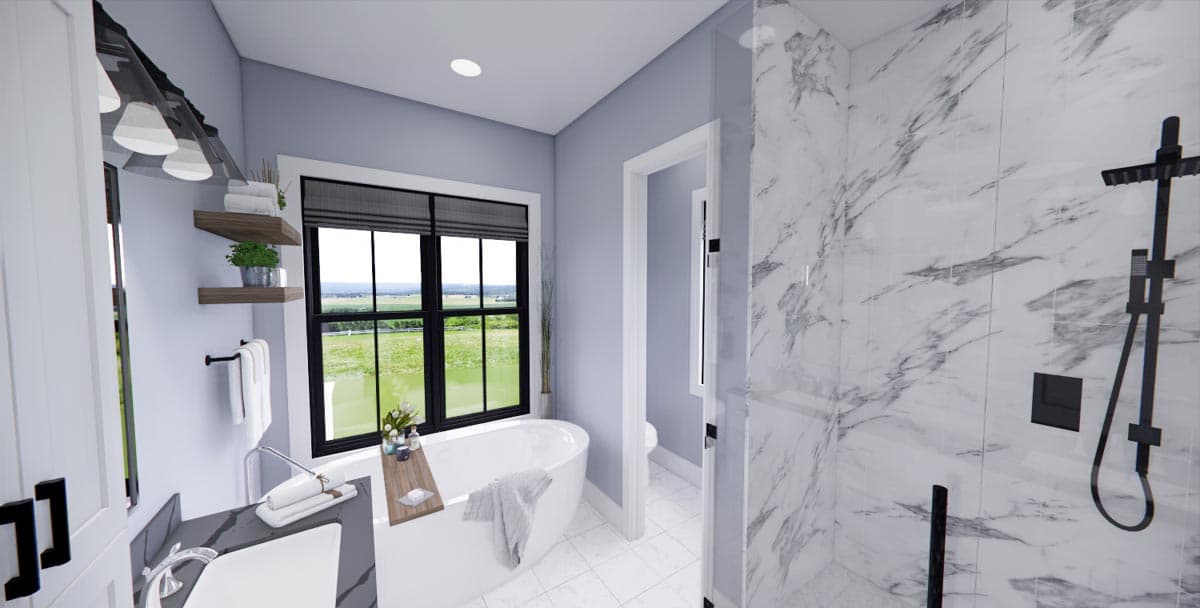 Plan 14771RK: 3 Bed 3264 Sq Ft Modern Farmhouse Plan with Home Office and Bonus Expansion - Image #30 - Country, Farmhouse, Modern Farmhouse