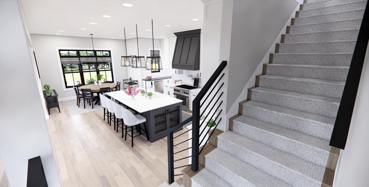 Plan 14771RK: 3 Bed 3264 Sq Ft Modern Farmhouse Plan with Home Office and Bonus Expansion - Image #48 - Country, Farmhouse, Modern Farmhouse