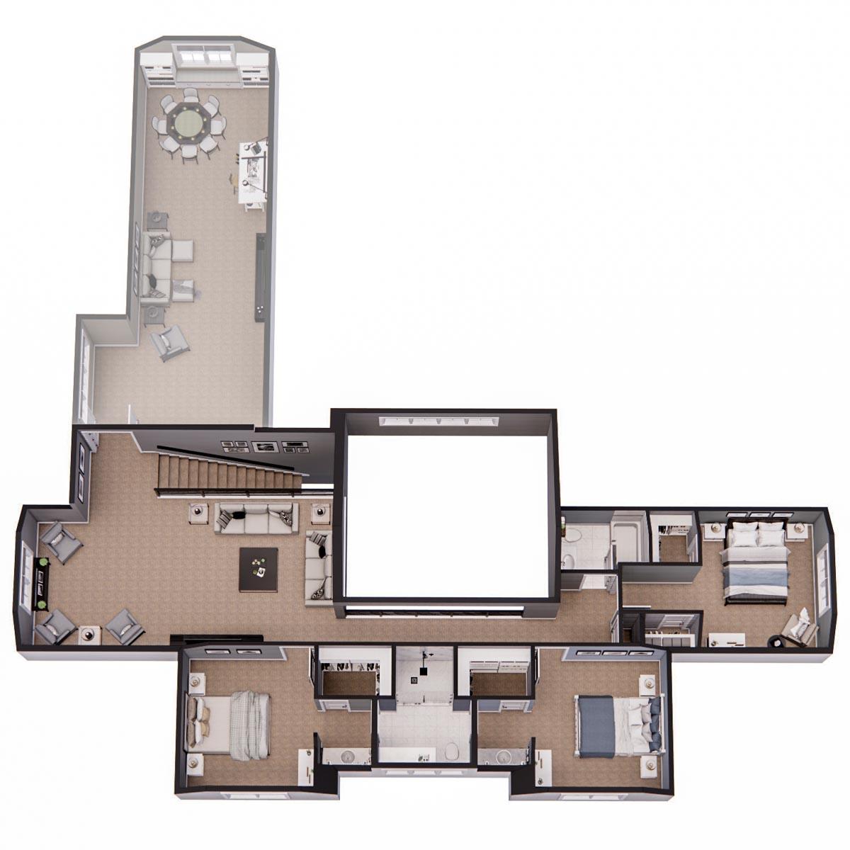 Plan 14772RK: 5 Bedroom Modern Farrnhouse Plan Under 3500 Square Feet with Bonus Expansion - Image #70 - Country, Modern Farmhouse, New American