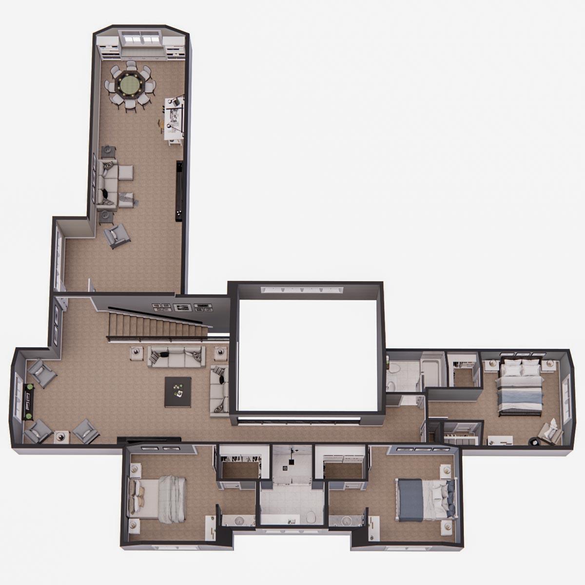 Plan 14772RK: 5 Bedroom Modern Farrnhouse Plan Under 3500 Square Feet with Bonus Expansion - Image #71 - Country, Modern Farmhouse, New American