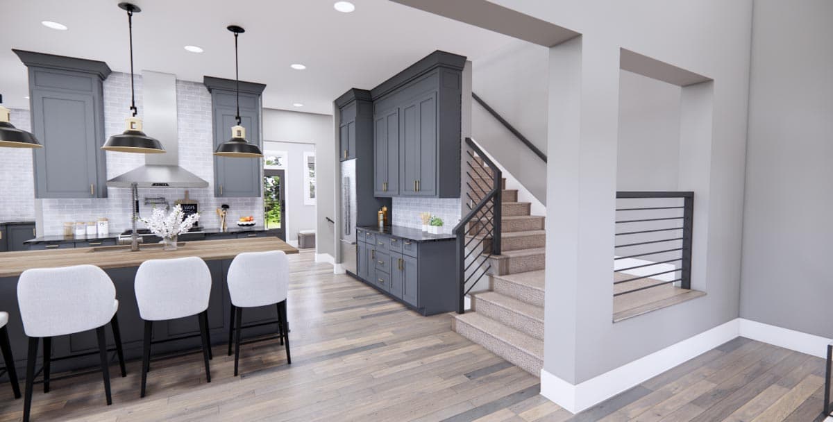 Plan 14773RK: 3264 Sq Ft 4 Bed Modern Farmhouse with 2-Story Great Room and Bonus Room Expansion - Image #12 - Country, Farmhouse, Modern Farmhouse