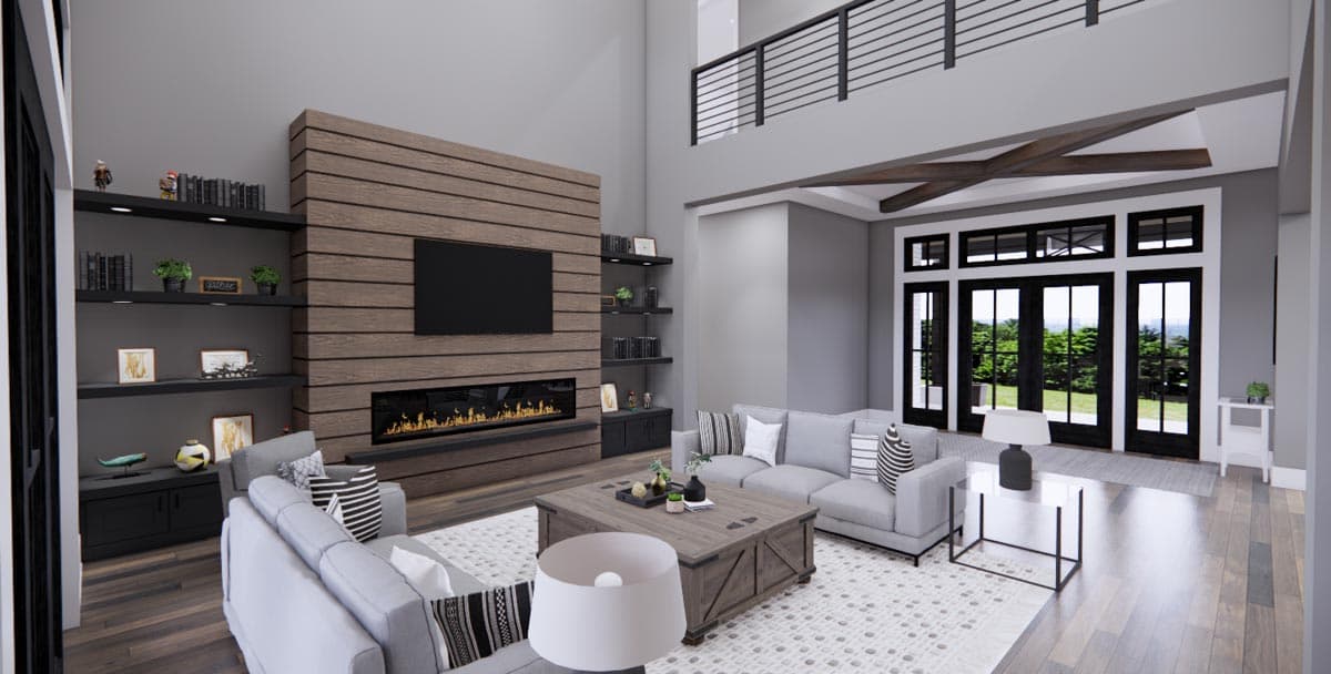 Plan 14773RK: 3264 Sq Ft 4 Bed Modern Farmhouse with 2-Story Great Room and Bonus Room Expansion - Image #13 - Country, Farmhouse, Modern Farmhouse