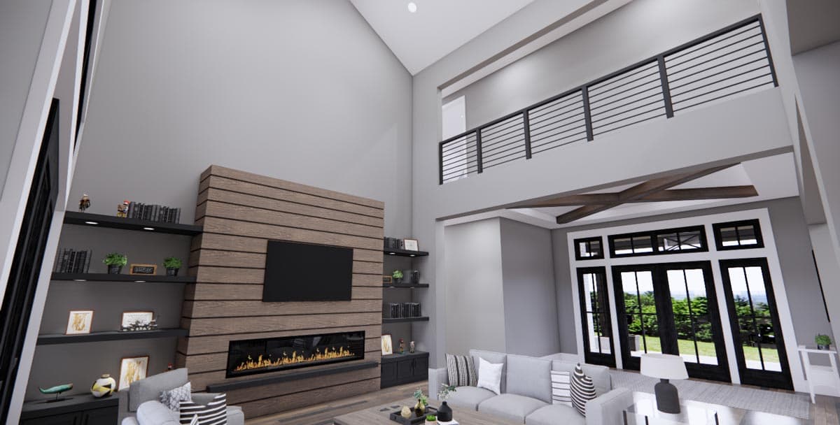 Plan 14773RK: 3264 Sq Ft 4 Bed Modern Farmhouse with 2-Story Great Room and Bonus Room Expansion - Image #14 - Country, Farmhouse, Modern Farmhouse