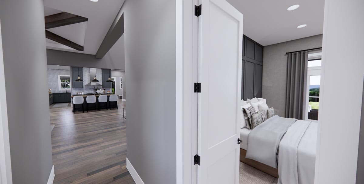 Plan 14773RK: 3264 Sq Ft 4 Bed Modern Farmhouse with 2-Story Great Room and Bonus Room Expansion - Image #25 - Country, Farmhouse, Modern Farmhouse
