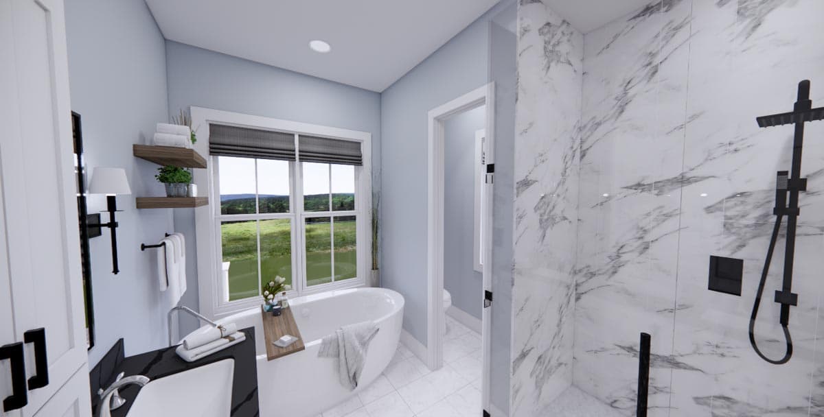Plan 14773RK: 3264 Sq Ft 4 Bed Modern Farmhouse with 2-Story Great Room and Bonus Room Expansion - Image #31 - Country, Farmhouse, Modern Farmhouse