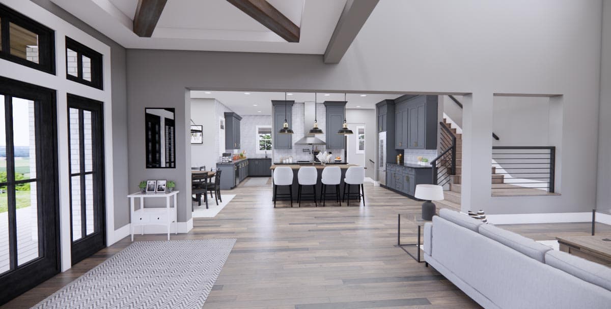 Plan 14773RK: 3264 Sq Ft 4 Bed Modern Farmhouse with 2-Story Great Room and Bonus Room Expansion - Image #34 - Country, Farmhouse, Modern Farmhouse