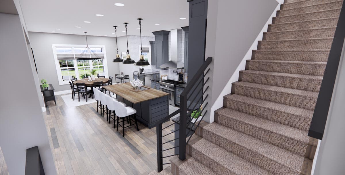 Plan 14773RK: 3264 Sq Ft 4 Bed Modern Farmhouse with 2-Story Great Room and Bonus Room Expansion - Image #47 - Country, Farmhouse, Modern Farmhouse