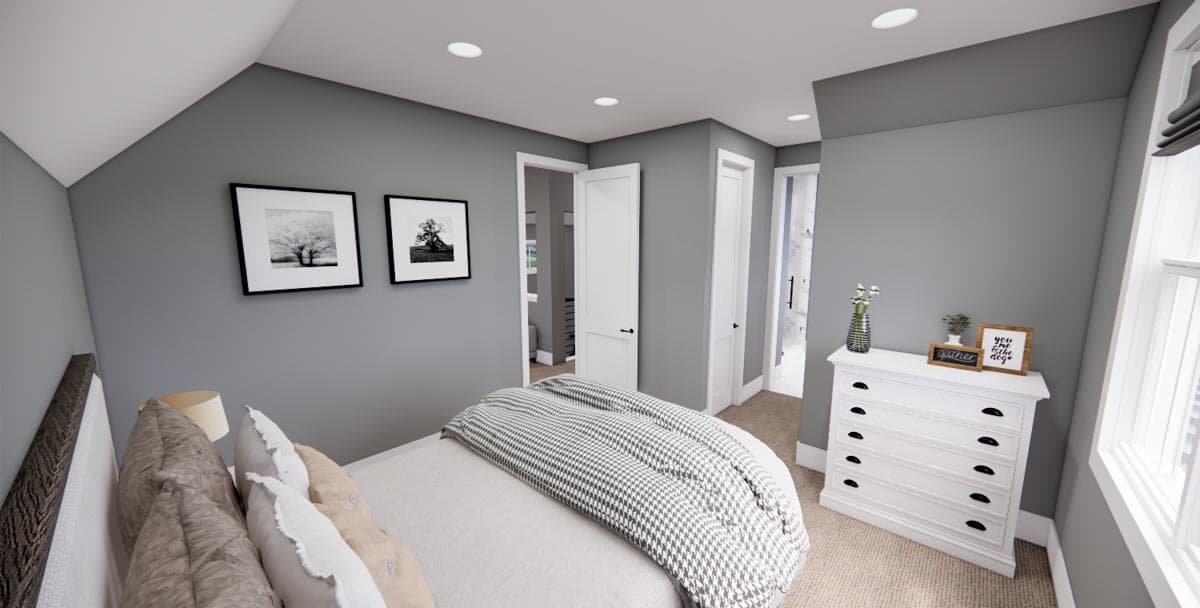 Plan 14773RK: 3264 Sq Ft 4 Bed Modern Farmhouse with 2-Story Great Room and Bonus Room Expansion - Image #57 - Country, Farmhouse, Modern Farmhouse