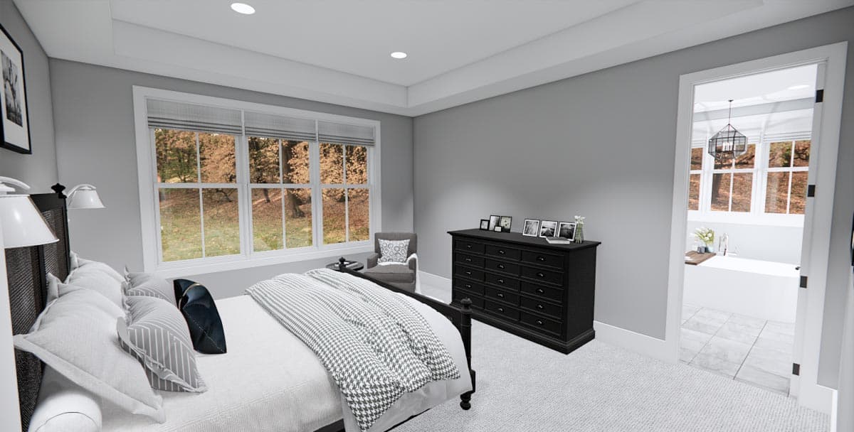 Plan 14774RK: 2176 Square Foot Contemporary Farmhouse with Two 10-Foot-Deep Rear Porches - Image #17 - Country, Craftsman, Modern Farmhouse, New American