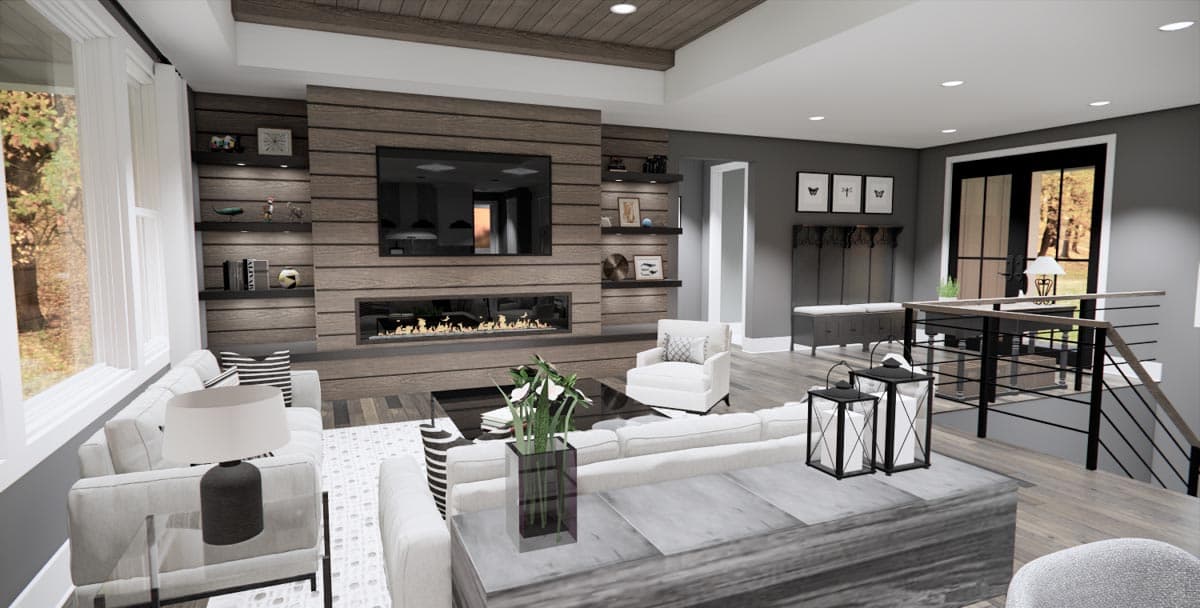 Plan 14774RK: 2176 Square Foot Contemporary Farmhouse with Two 10-Foot-Deep Rear Porches - Image #14 - Country, Craftsman, Modern Farmhouse, New American
