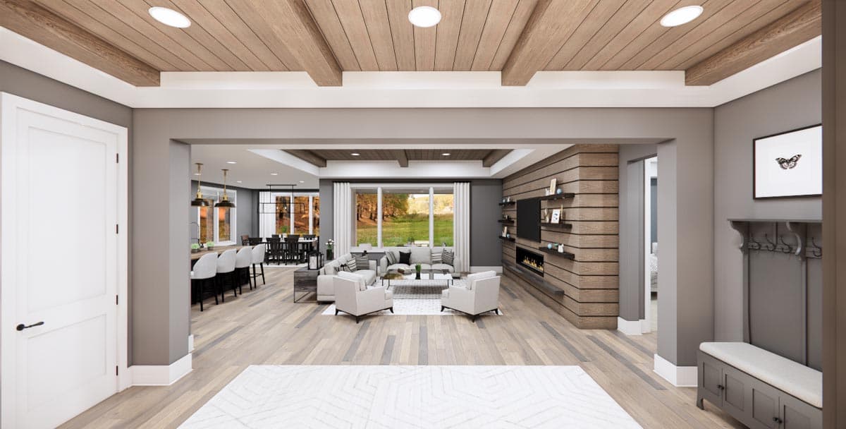 Plan 14775RK: 3138 Square Foot New American House Plan with Upstairs Suite - Image #8 - Country, Craftsman, Farmhouse, Modern Farmhouse, New American, Traditional