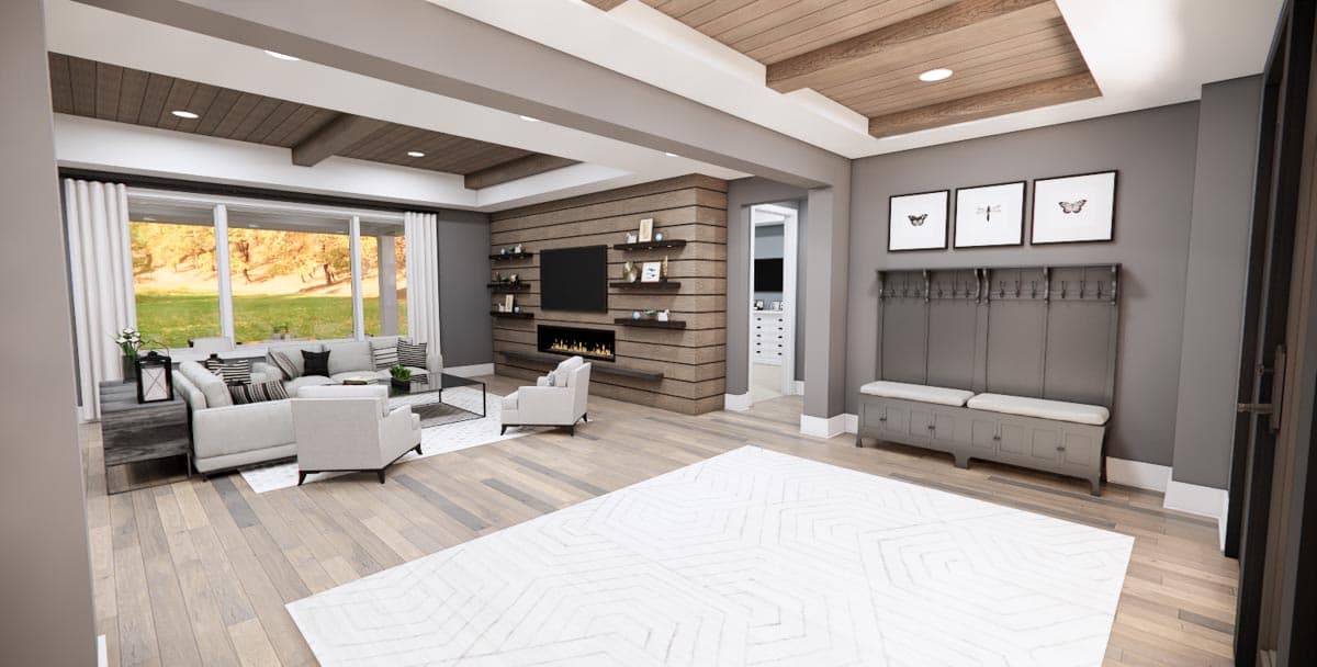 Plan 14775RK: 3138 Square Foot New American House Plan with Upstairs Suite - Image #11 - Country, Craftsman, Farmhouse, Modern Farmhouse, New American, Traditional