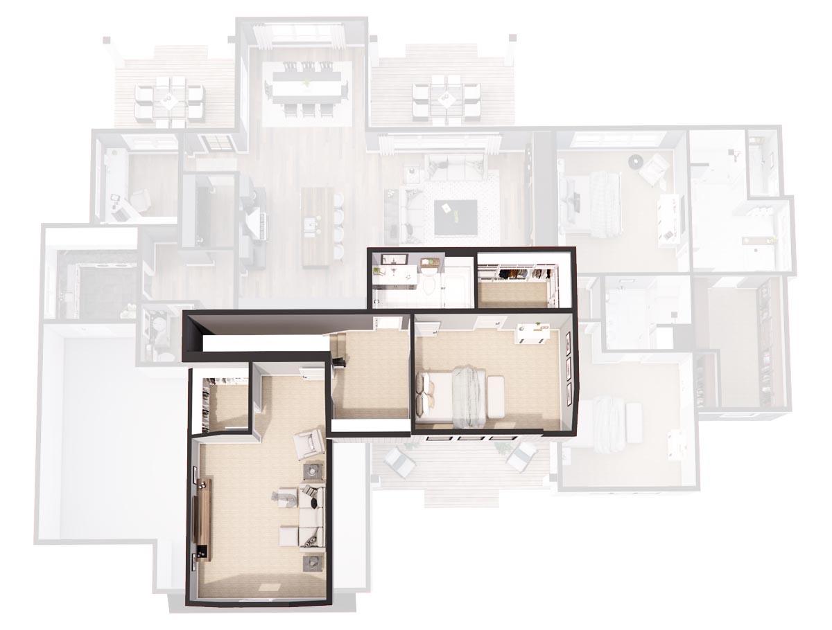 Plan 14775RK: 3138 Square Foot New American House Plan with Upstairs Suite - Image #48 - Country, Craftsman, Farmhouse, Modern Farmhouse, New American, Traditional
