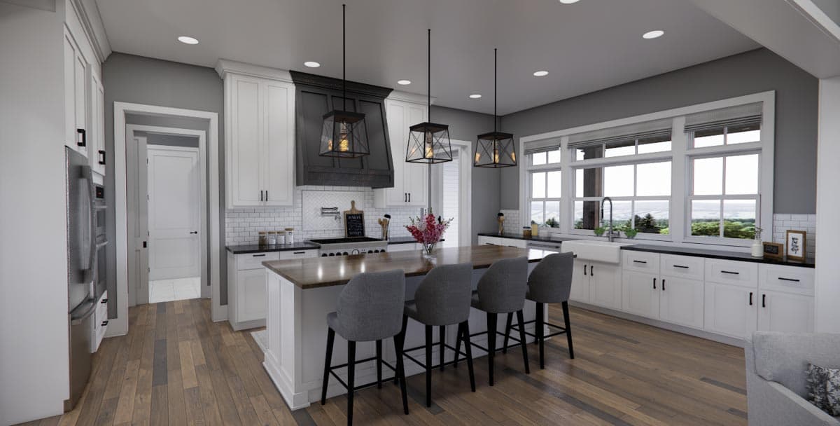 Plan 14778RK: 3,200 Square Foot Modern Farmhouse Plan with Two-Story Great Room - Image #15 - Country, Farmhouse, Modern Farmhouse, New American, Traditional