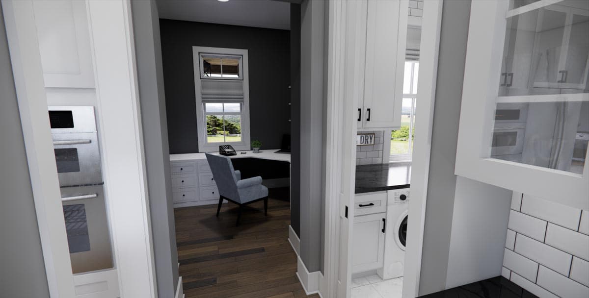 Plan 14778RK: 3,200 Square Foot Modern Farmhouse Plan with Two-Story Great Room - Image #23 - Country, Farmhouse, Modern Farmhouse, New American, Traditional