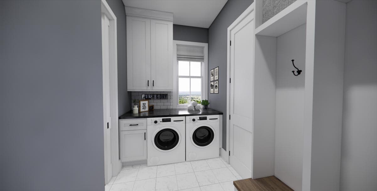 Plan 14778RK: 3,200 Square Foot Modern Farmhouse Plan with Two-Story Great Room - Image #26 - Country, Farmhouse, Modern Farmhouse, New American, Traditional