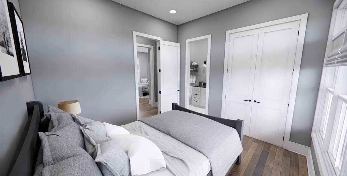 Plan 14778RK: 3,200 Square Foot Modern Farmhouse Plan with Two-Story Great Room - Image #45 - Country, Farmhouse, Modern Farmhouse, New American, Traditional