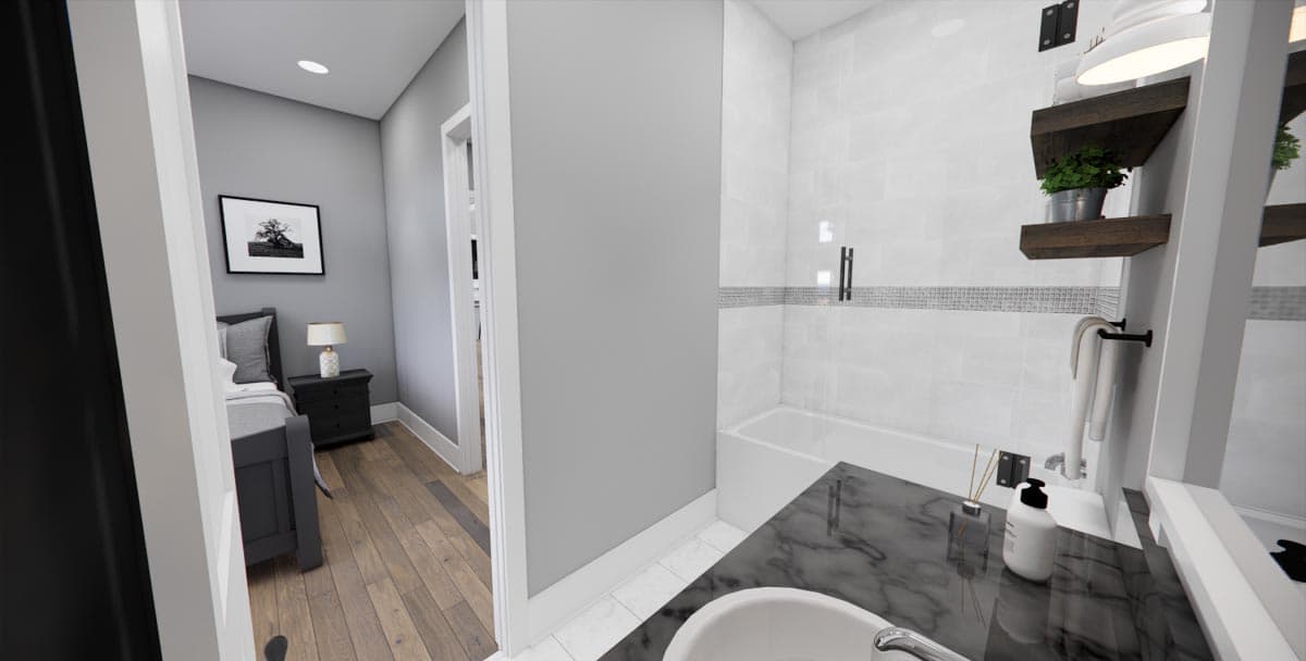 Plan 14778RK: 3,200 Square Foot Modern Farmhouse Plan with Two-Story Great Room - Image #47 - Country, Farmhouse, Modern Farmhouse, New American, Traditional