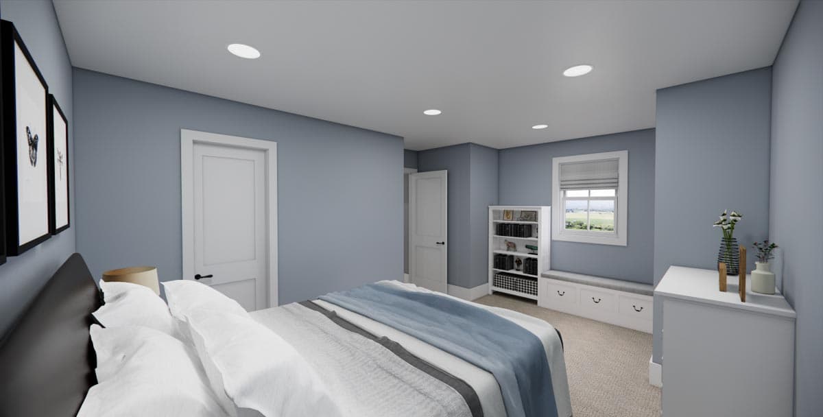 Plan 14778RK: 3,200 Square Foot Modern Farmhouse Plan with Two-Story Great Room - Image #62 - Country, Farmhouse, Modern Farmhouse, New American, Traditional